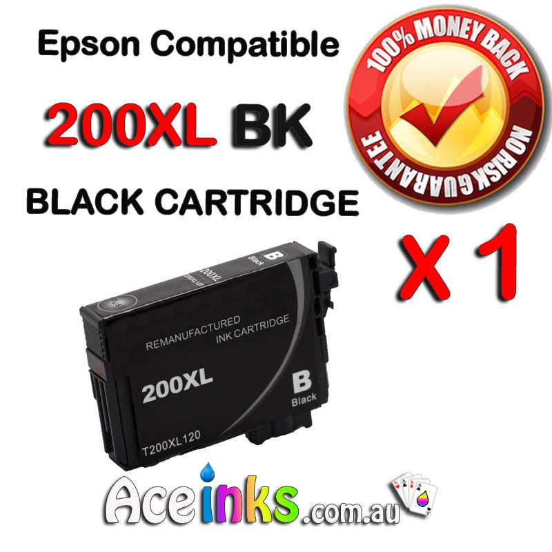 Compatible EPSON #200XLBK BLACK